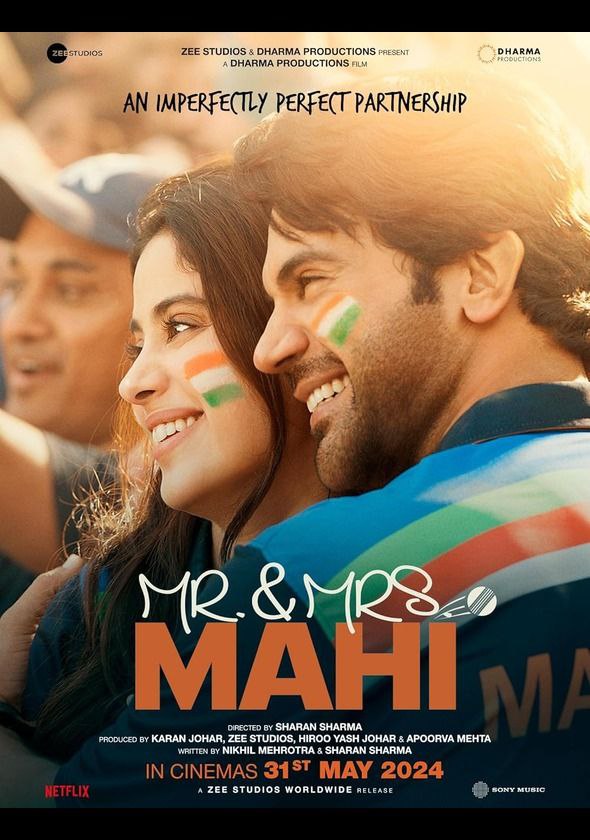 MR. & MRS. MAHI MOVIE DOWNLOAD HOLLYWOODINDIA 720P 1080P