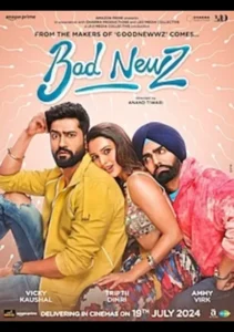 BAD NEWZ MOVIE DOWNLOAD HOLLYWOODINDIA 720P/1080